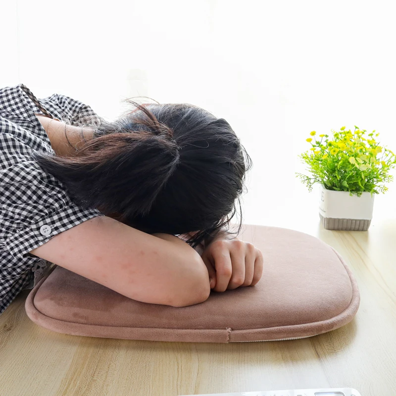 (Chakme)memory Foam Seat Cushion for Office Chair Velvet Desk Chair Pad Work Chair Cushions