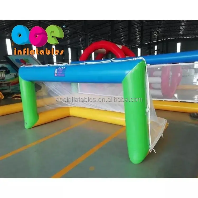 factory price Water Ball Game Field Floating sport game water polo goal inflatable