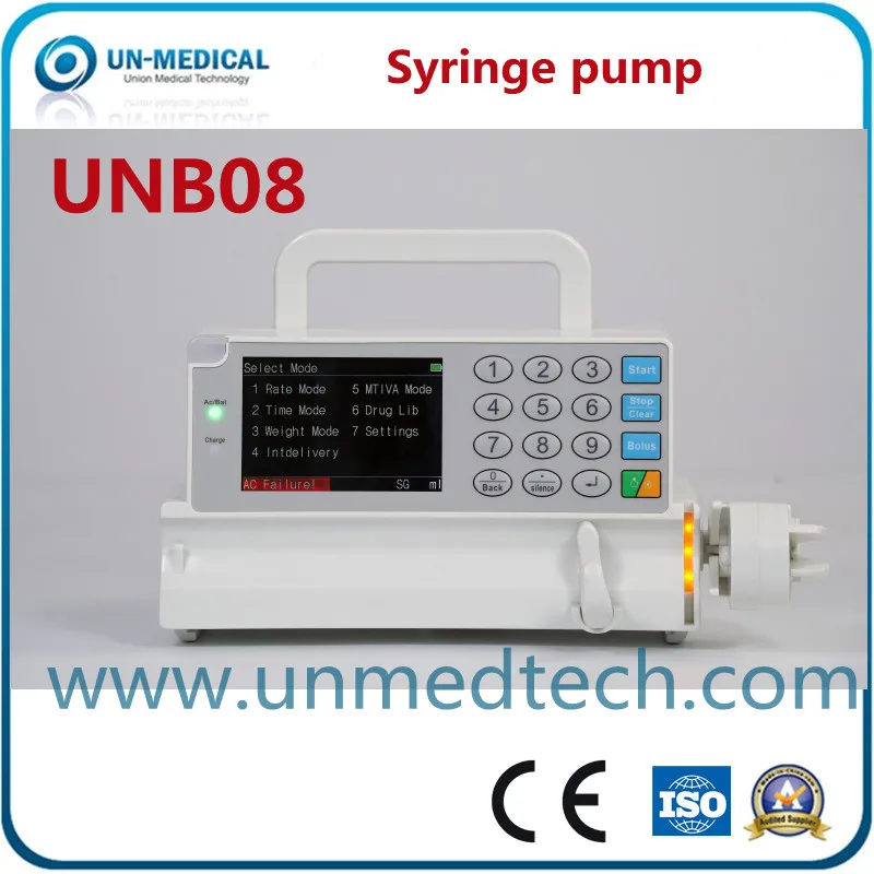 UNB08 Medical Instrument Veterinary Syringe Infusion Pump