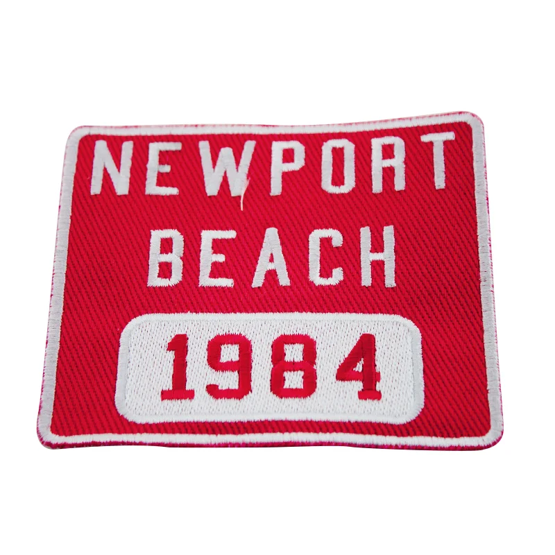 Personalized Cotton Twill Fabric Embroidery Patches