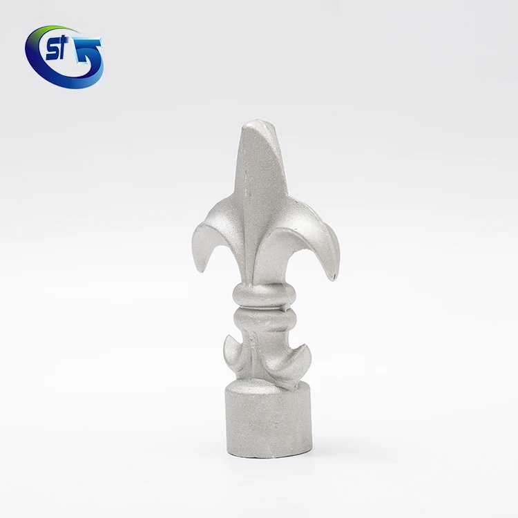 Cast iron forging iron galvanized wrought iron fence spearhead