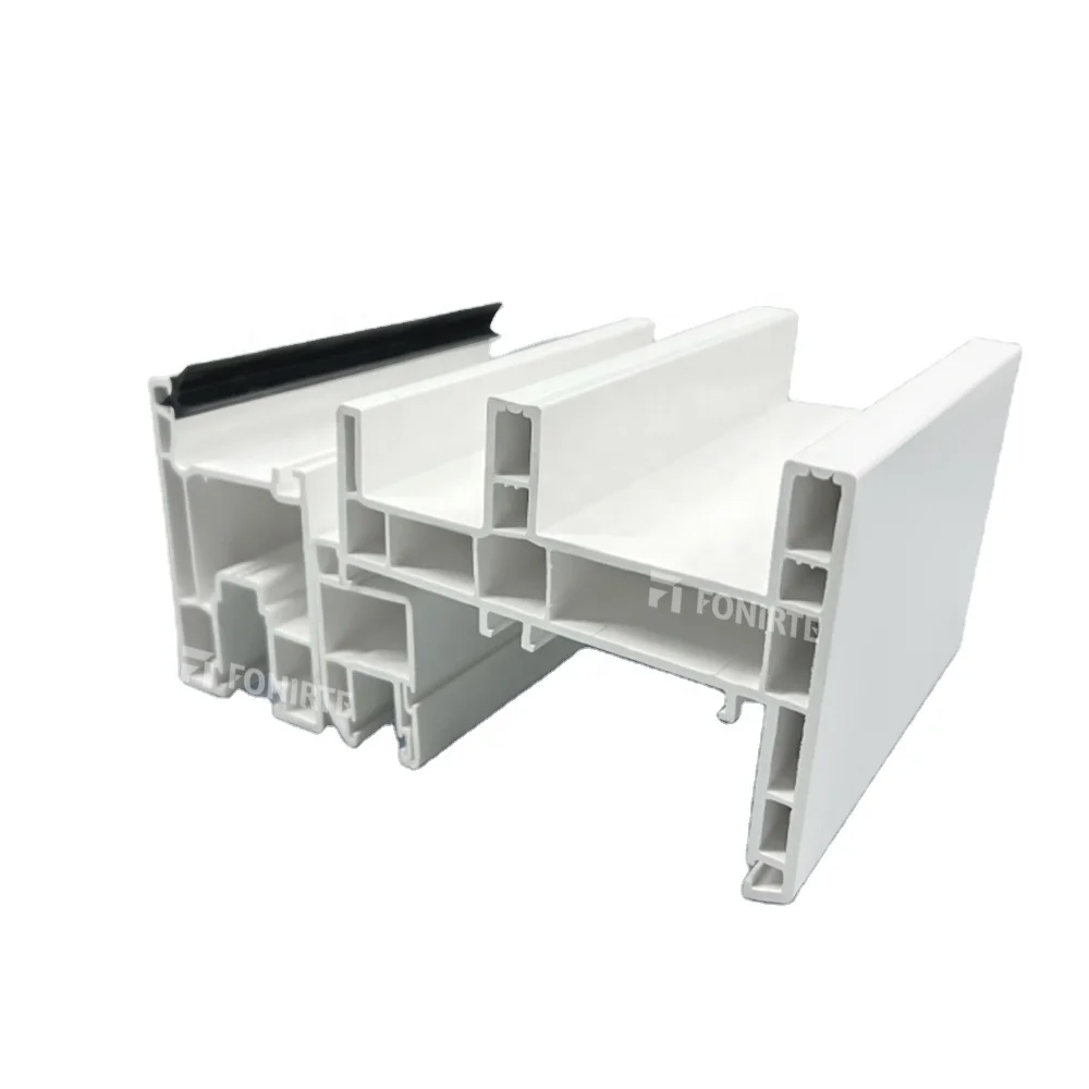 Upvc Manufacturers European Standard Pvc Profile Producer High UV Protection  Plastic Profiles