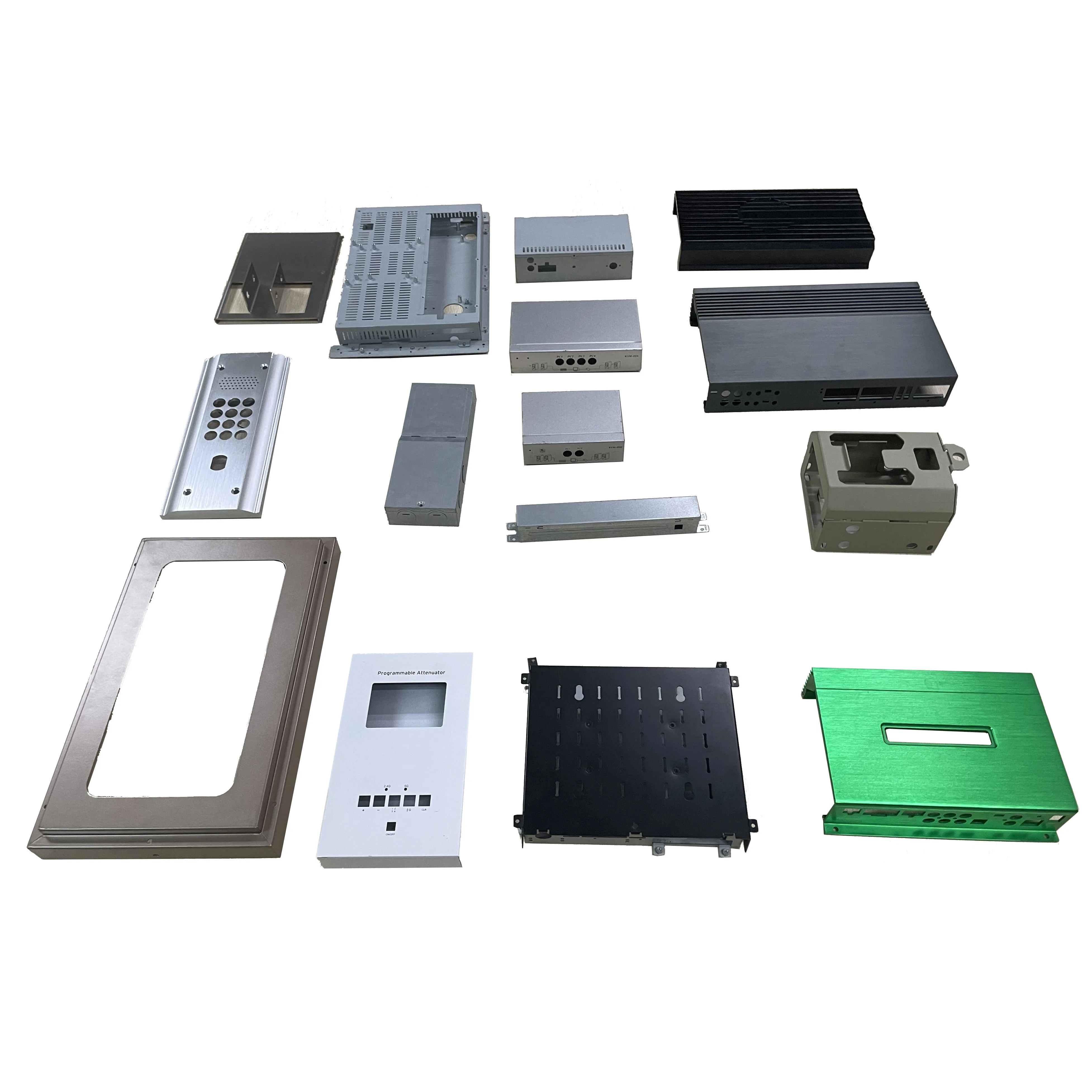 custom sheet metal stamping steel power supply box laser cutting bending stainless steel aluminum electrical enclosure