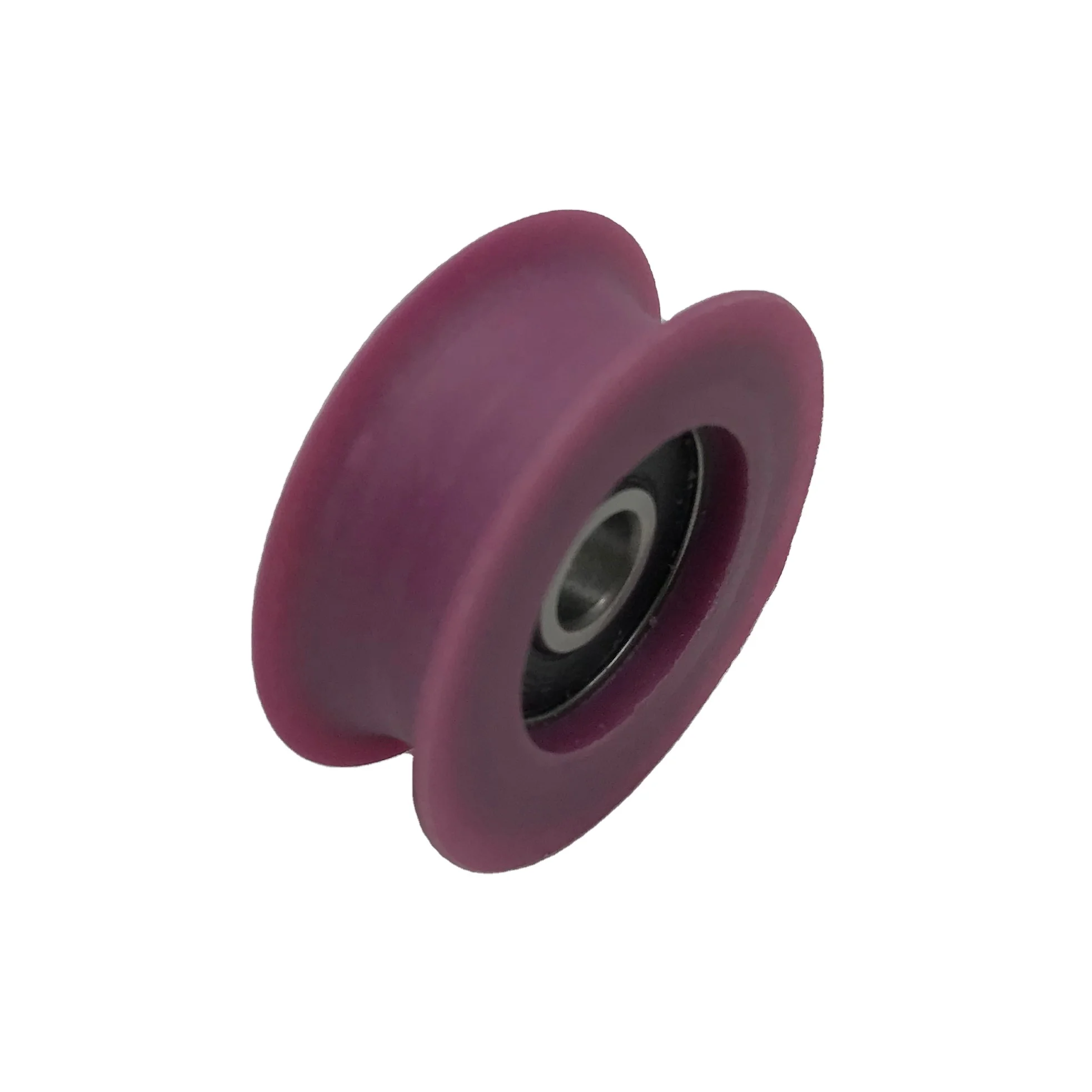 Hot sale Moderate Price 626zz Bearing Polea V Nylon Plastic Small Door Pulley Roller Wheel For Sliding Gate