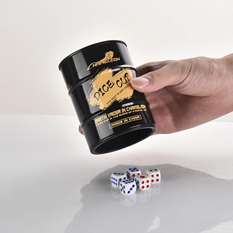 Creative Oil Barrel Custom dice Cup Household Commercial Dice Dice Cup Set