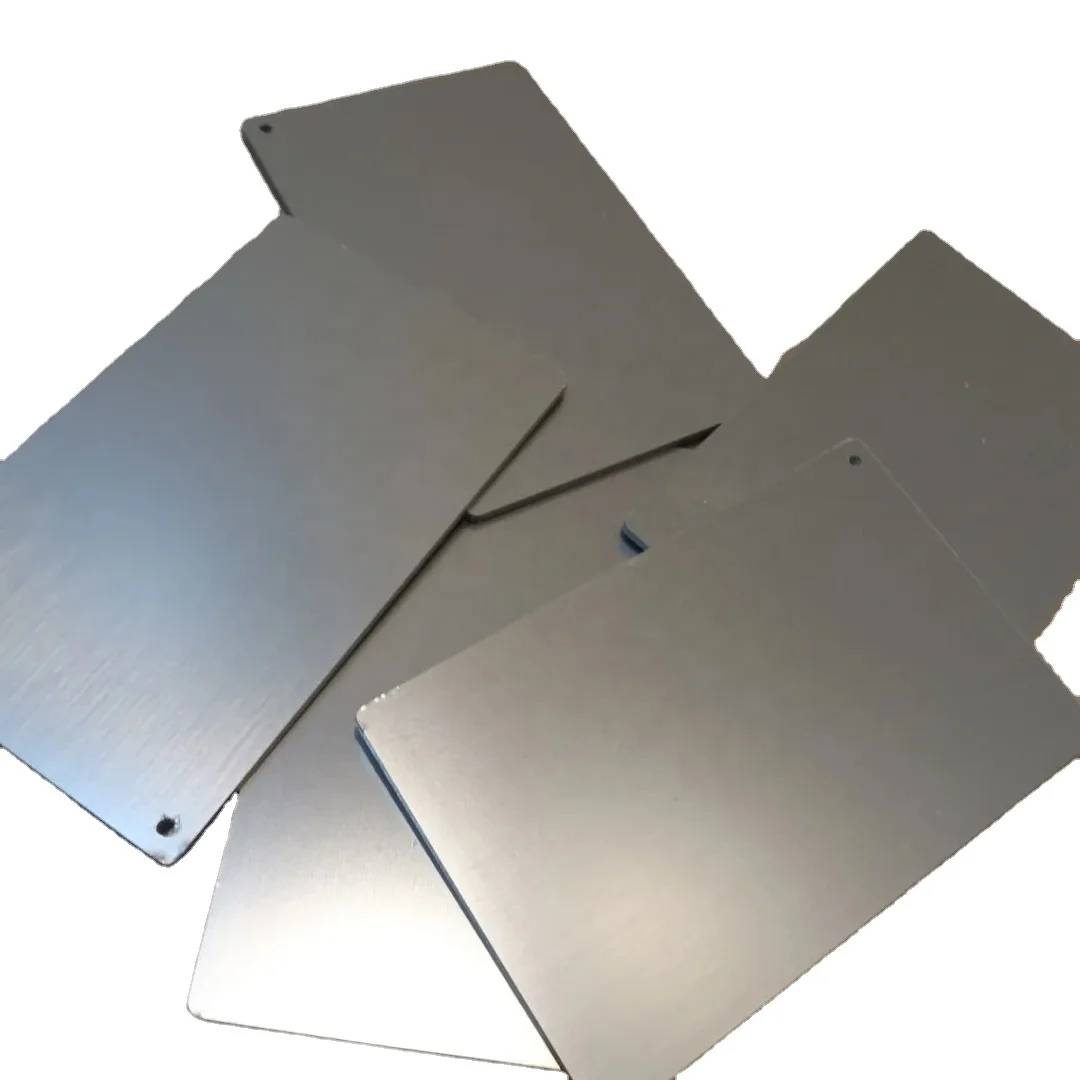 Simple technology sense aluminum color PVDF 4mm ACM aluminum composite board/white core/fire board