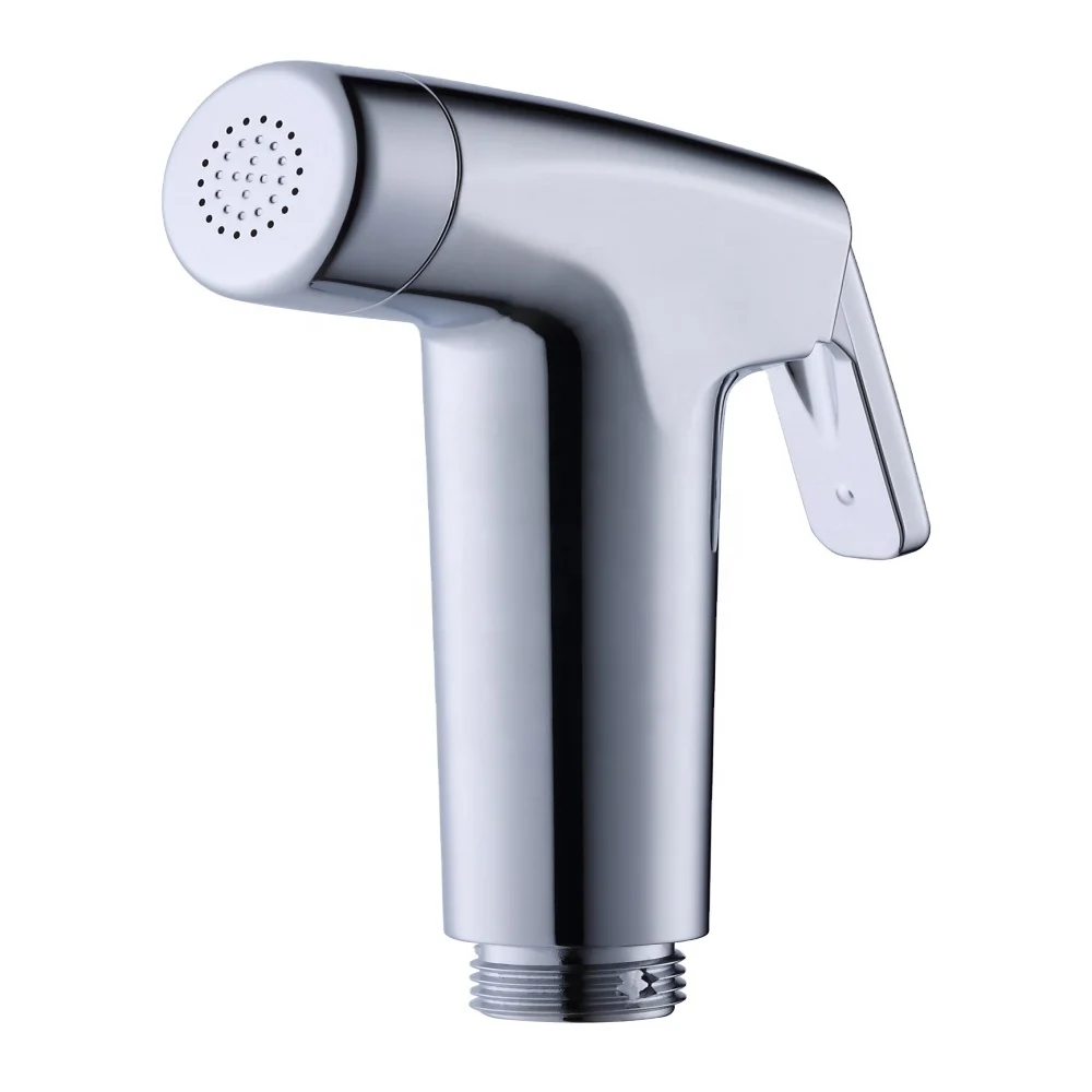 
Factory Direct Sale Light ABS Portable Handheld Bidet Sprayer with Polished Chrome 