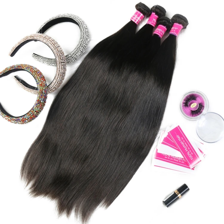 Virgin hair remy hair extension human, virgin indian hair remy human hair dubai, wholesale 26 inch sew in human hair extensions