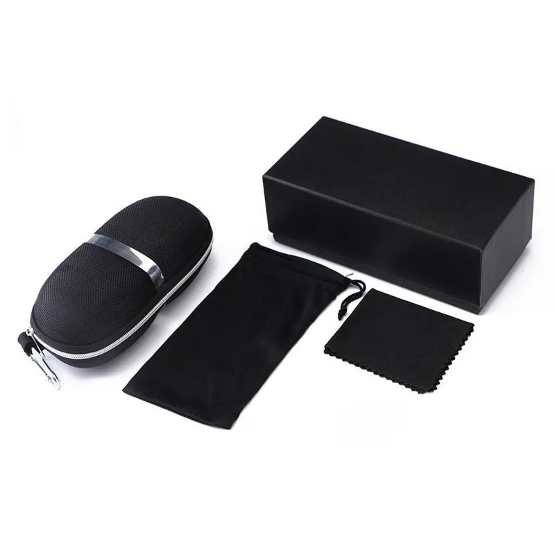 Fashion Portable Eva Hard Shell Shockproof Sport Sunglasses Case with Travel Zipper Carabiner Eyeglasses Case