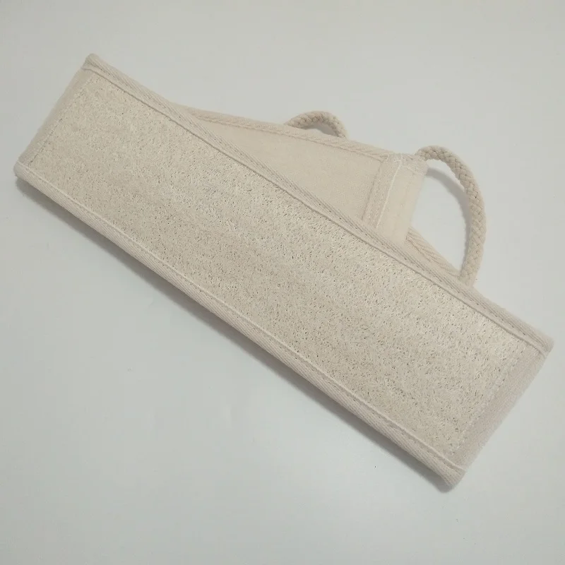
C016 Si gua la bei natural exfoliating scrub loofah sponge scrubber bath belt for shower 