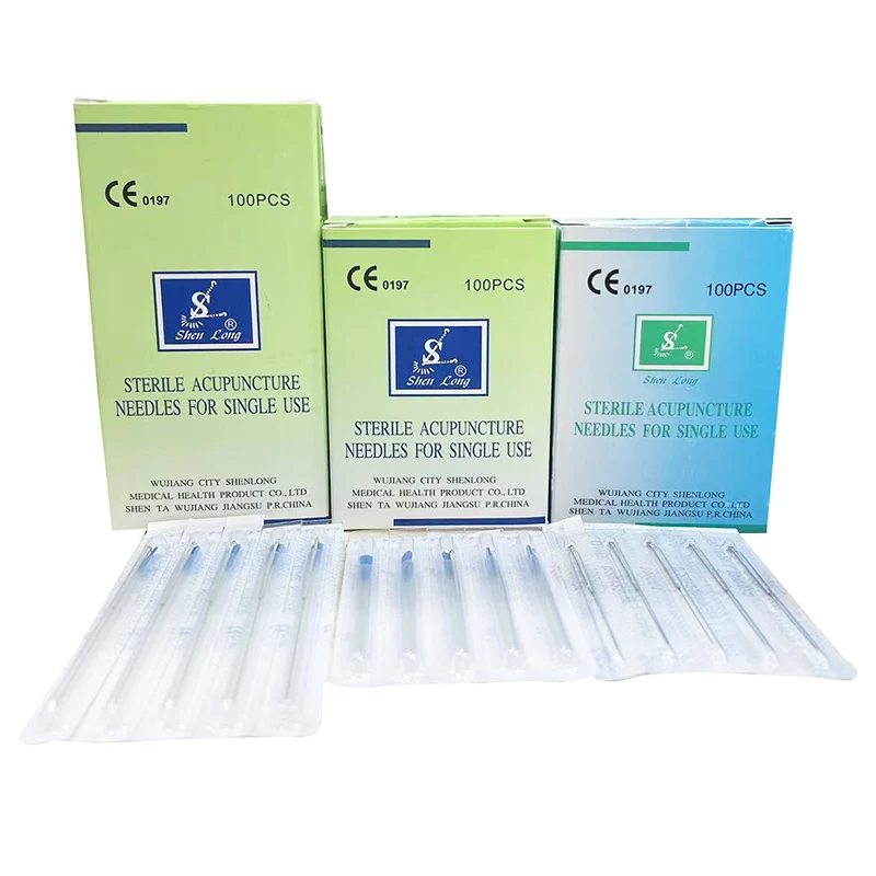 Иглы иглоукалывания иглы иглоукалывания одноразовые иглы для косметического массажа стерильности с трубкой по заводской цене