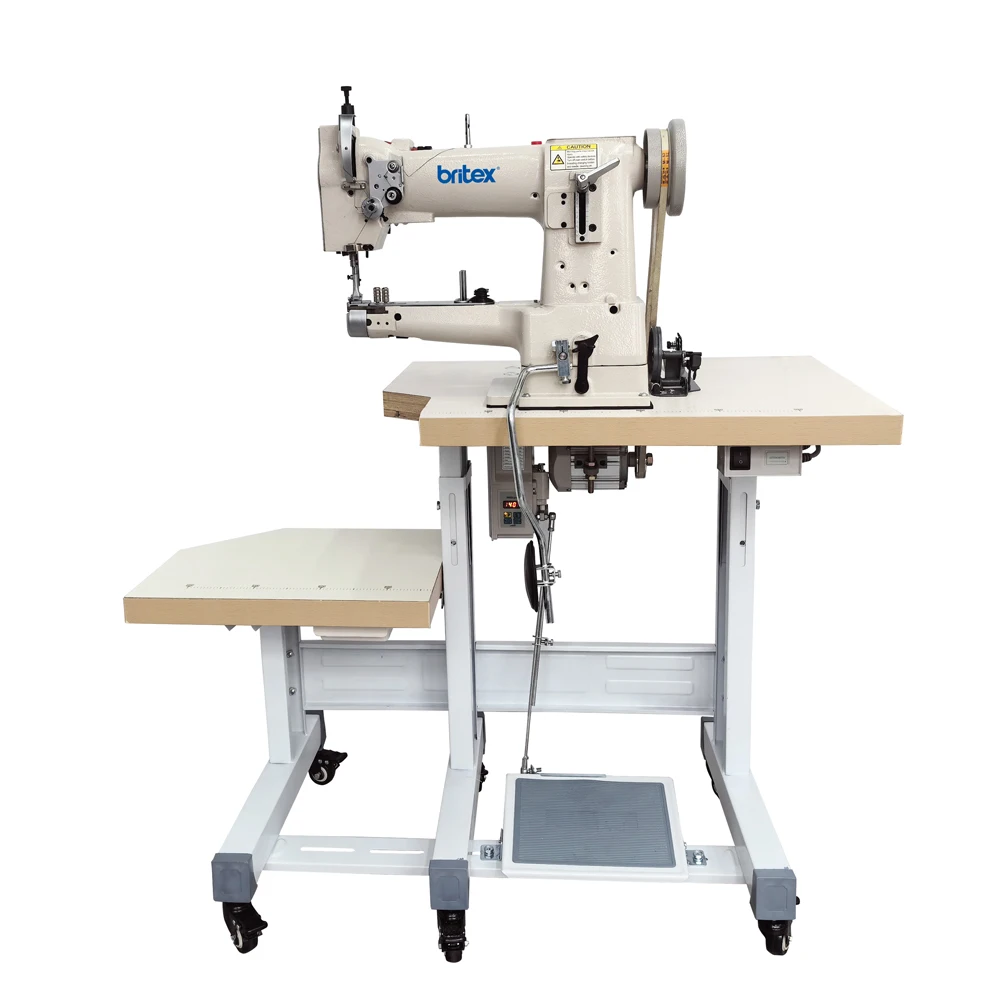 BR-335B промышленная одноигольная Подающая цилиндрическая кровать японская Промышленная швейная машина для обуви