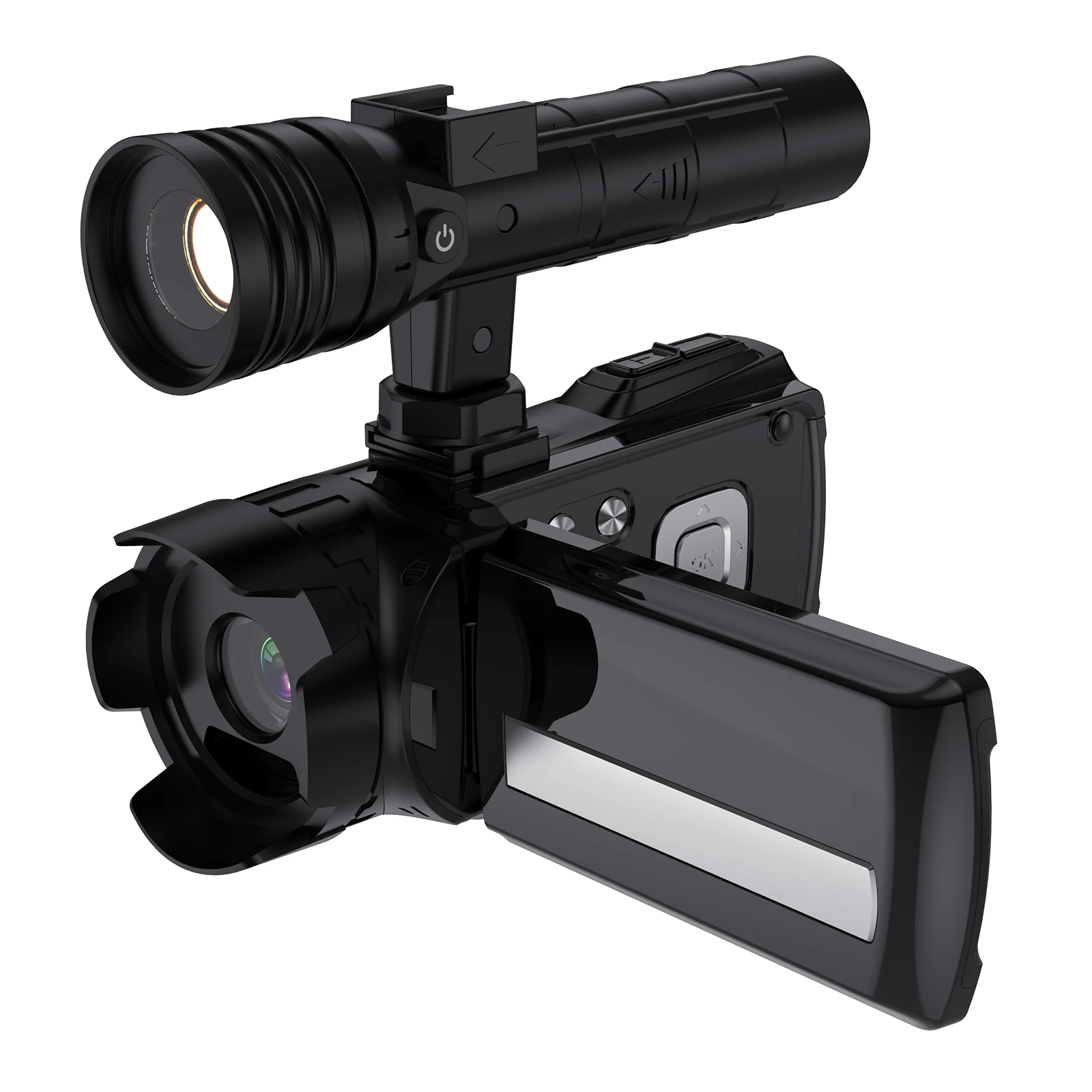 Night vision DV camera 2 million pixel micro light full color new light level sensor with external flashlight fill light