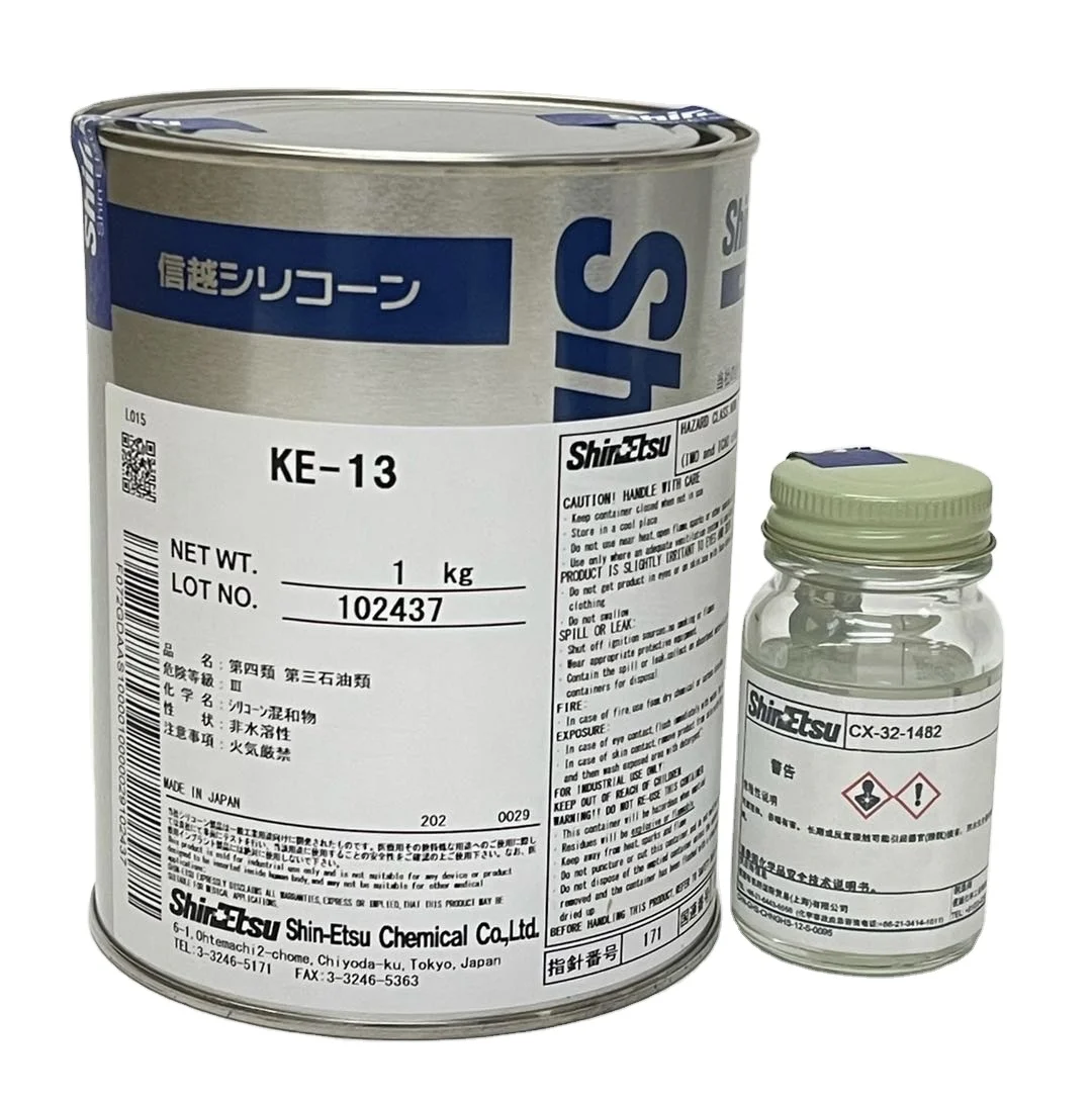 KE-13 Shin Etsu two-component room-temperature condensation type cure condensation silicone rubber for molding