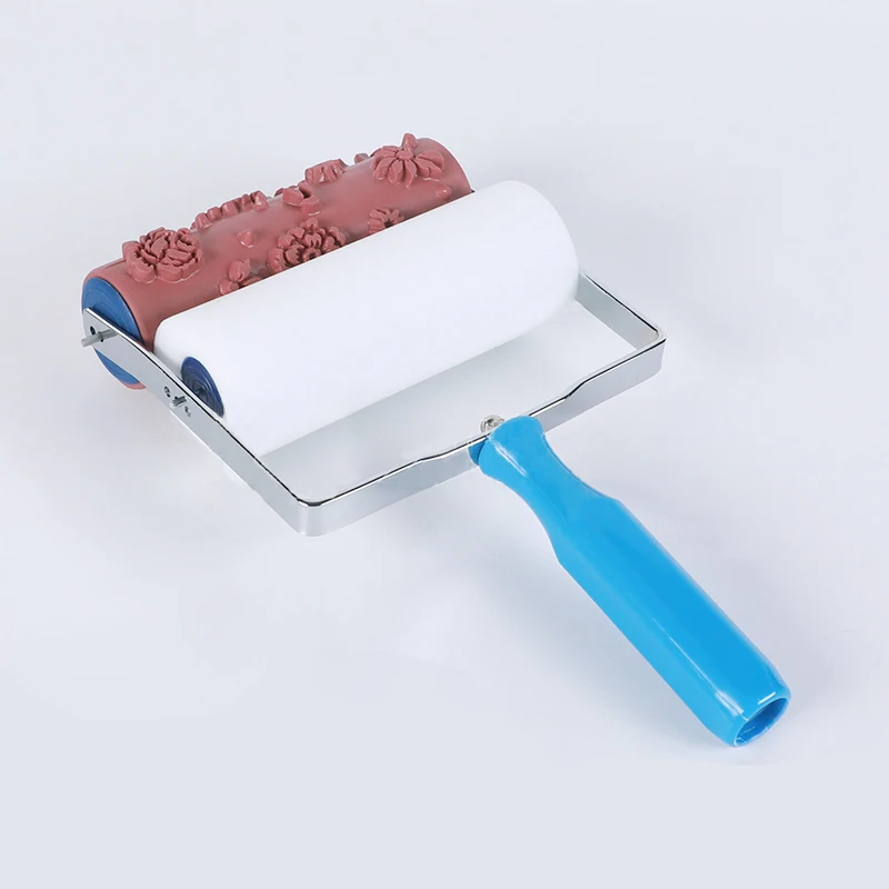 pattern paint roller manufacturer GR77 wall painting roller decorative paint roller brushes