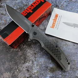Kershaw 8310 EDC Carbon fiber Handle tactical Folding Pocket knife Camping survival hunting knives