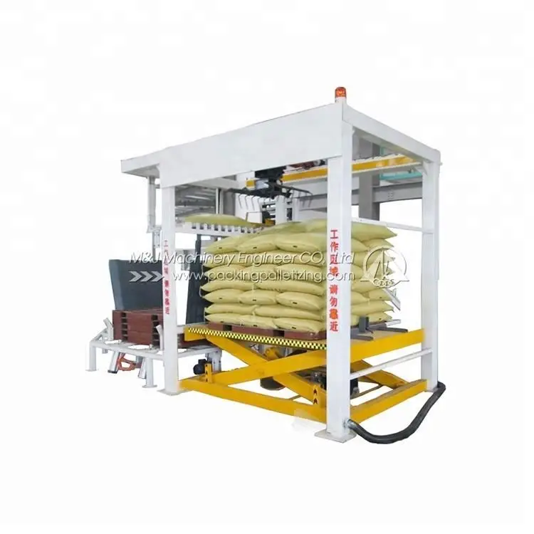 automatic bag palletizer