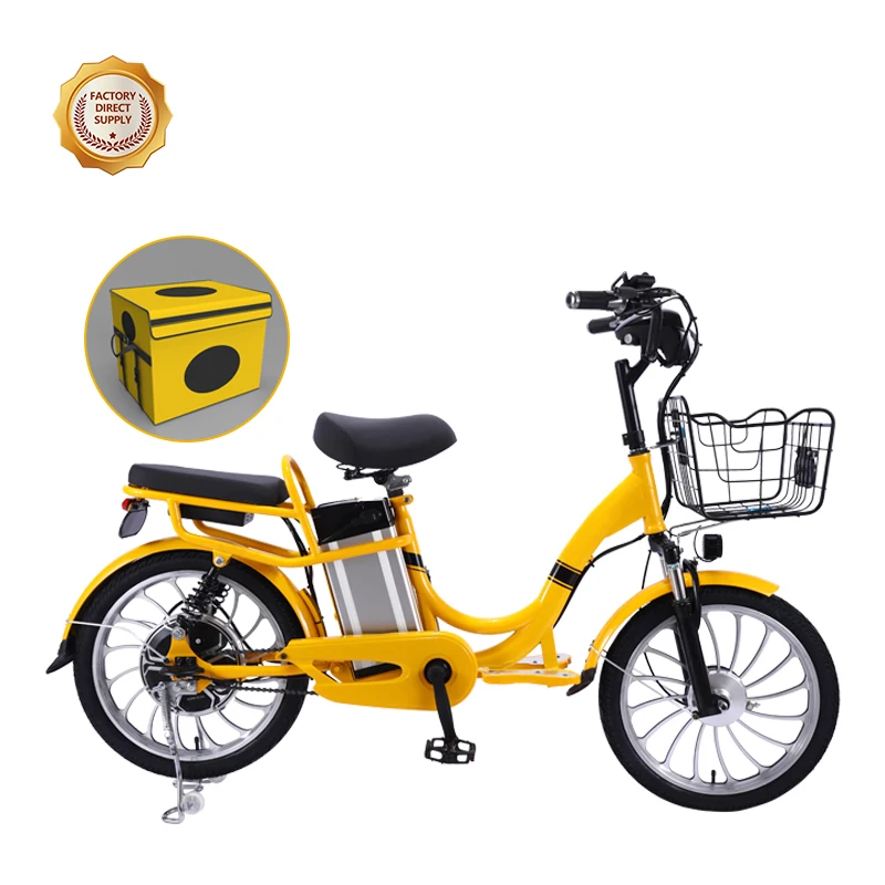 Wholesale City Power Electric Scooter 500w 48v Electric Cargo Bike High Speed Food Delivery E Bike