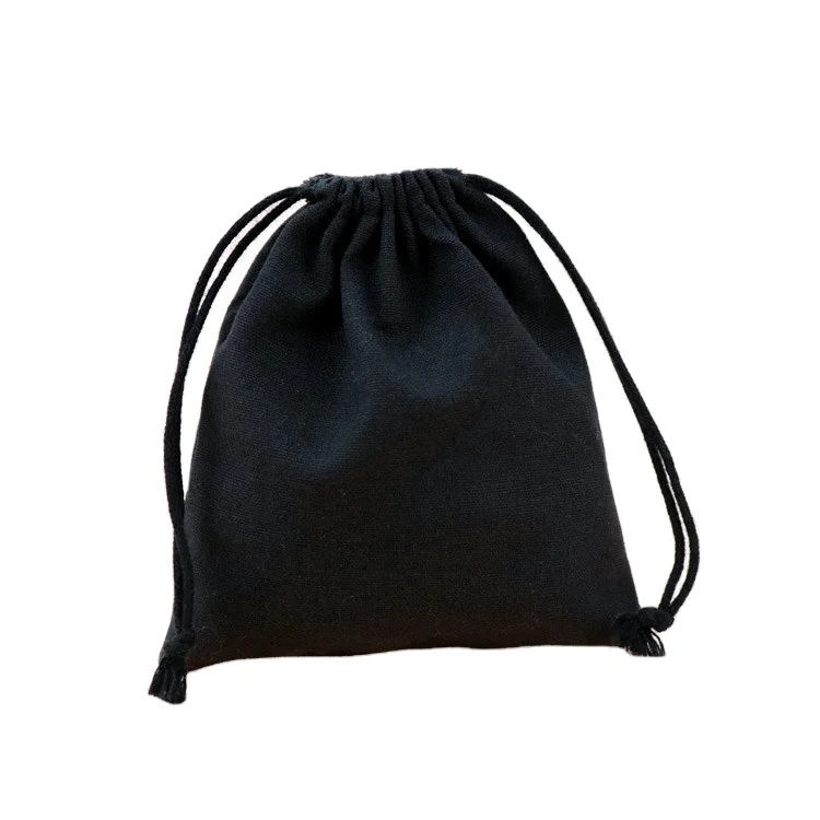 Reusable Eco Cotton Drawstring Shopping Bag Flower Print Women Men Travel Shopper Grocery Tote Storage Bags Gift Pouch