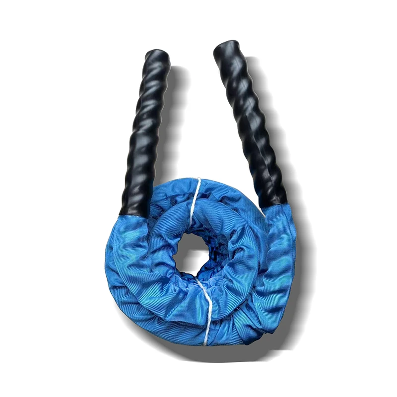 38mm 50mm Logo Printed Climbing Rope With Hook Jute Climbing Rope