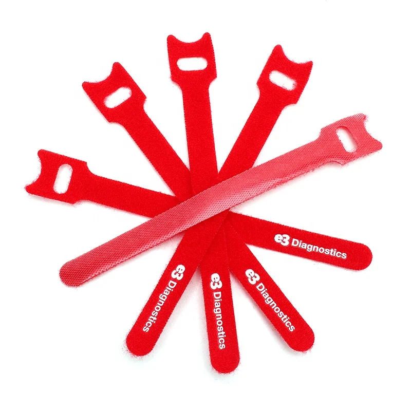 Back to Back Hook and loop Strap Nylon cable tie Fastener