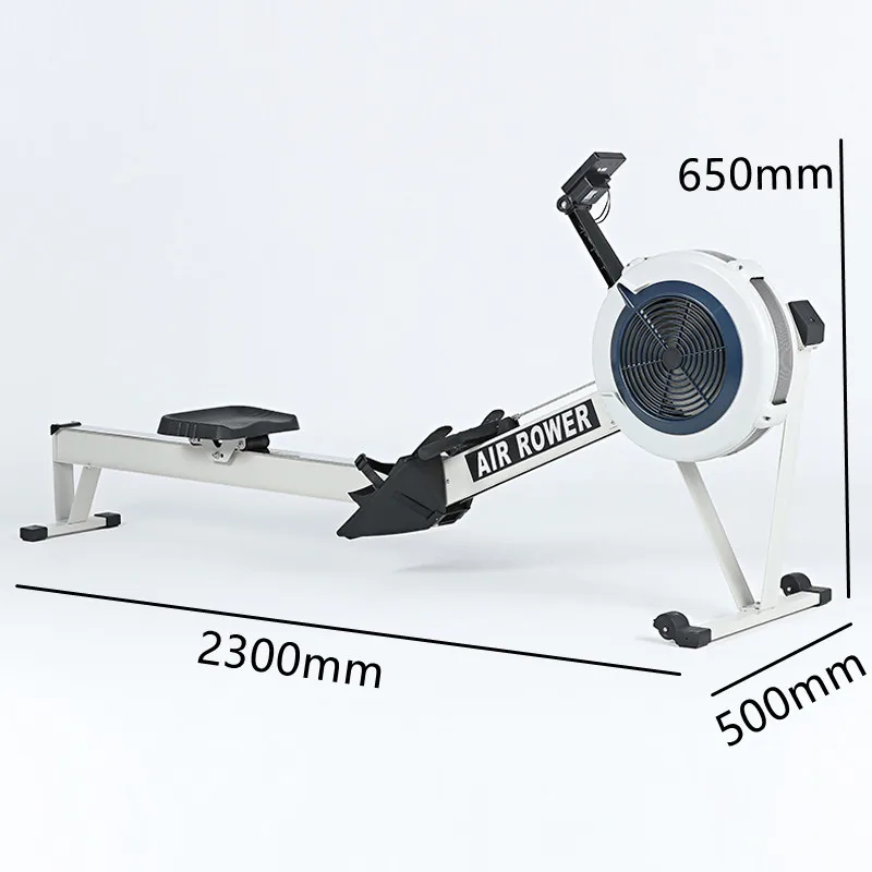 2021 Portable Cardio air rower Machine For Home Gym Fitness equipment black  air rowing machine
