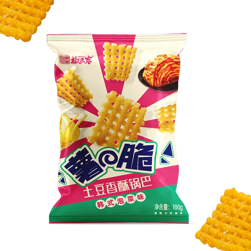 Potato Crispy Potato Chips China Wholesale Crispy and Delicious Travel Essential Bread