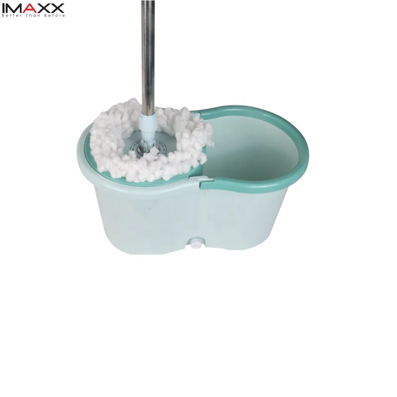 IMAXX Wholesale Easy Life Magic Mop and Bucket Set Microfiber Cloth 360 Degree Rotating with Clean Water Floor Mop