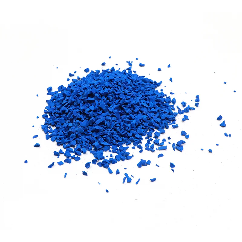 High Quality  SBR  Rubber Granules to Fill the Artificial Lawn Non-toxic Rubber Crumb For Sports Field