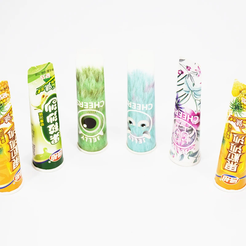 Hot selling 100ml/120ml paper tube packaging paper tube calippo packaging for ice cream