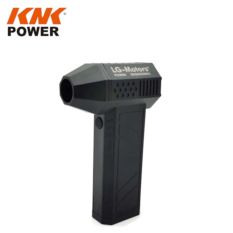 4 Stage Wind Speed Adjustment Light Cordless Mini Jet Blower Electric Turbo Fan Brushless Motor With Flash Light