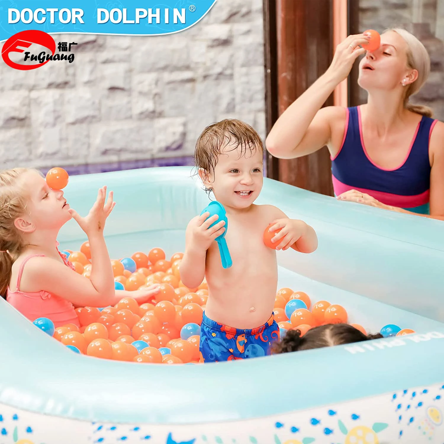 Summer water kids Pool Inflatable Pool Unicorn spray Adult kids universal pool suitable for garden indoor outdoor backyard water