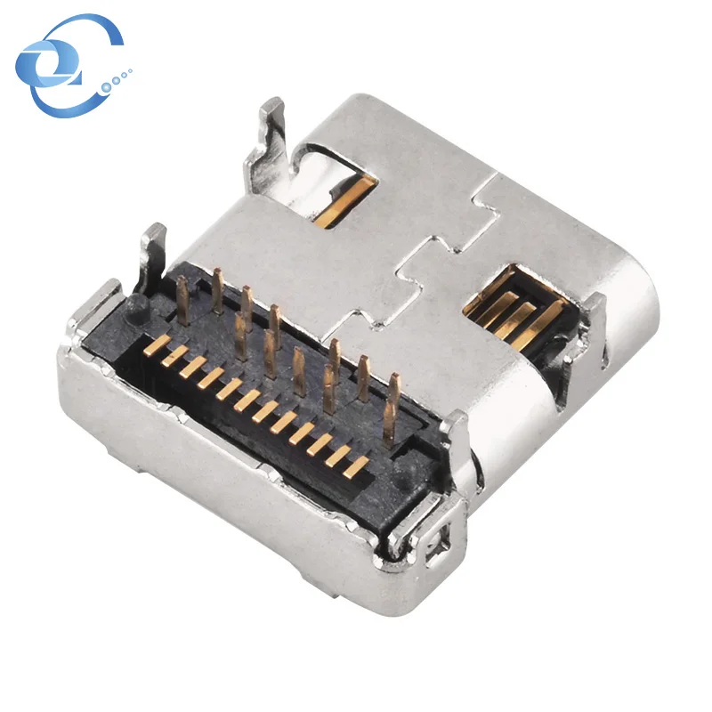 usb 3.1 24p type-c socket connector type c 3.0 micro data connector 24pin female