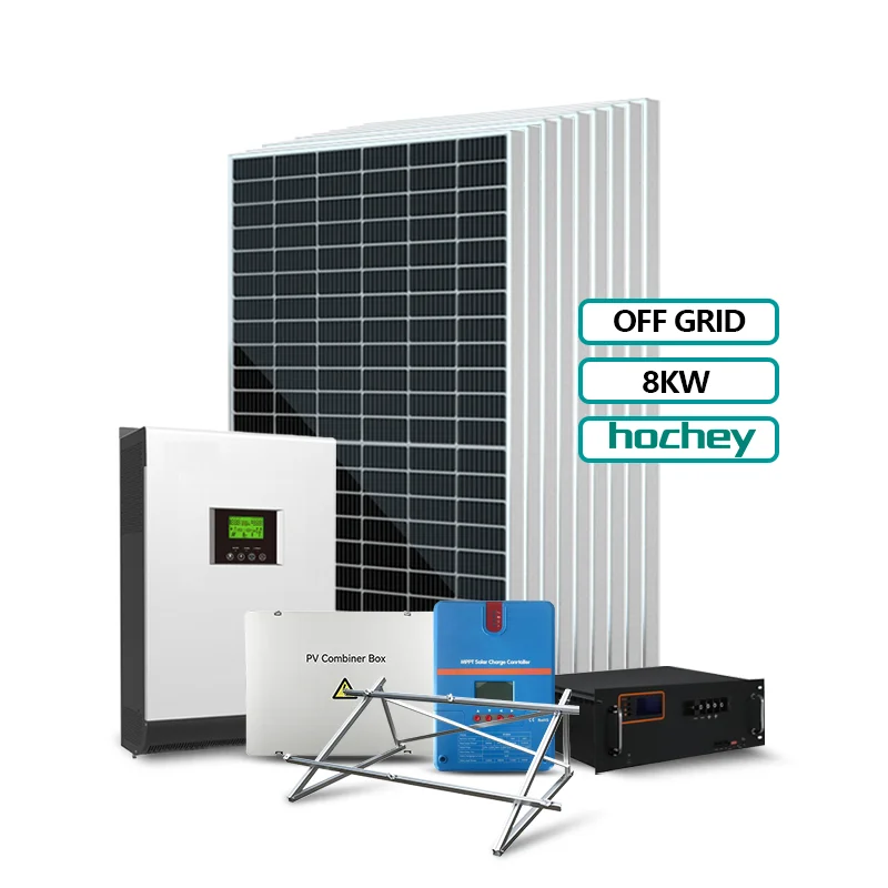 Hochey Cost-effective 12kw Off Grid Solar System 10 kva Solar Power System 6kw 8kw 10kw Solar Energy System For Roof And Ground