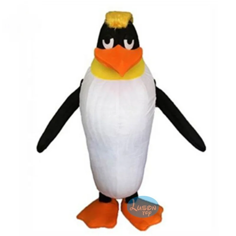Adult Unisex Oversize Standard Penguin Mascot Costume For Shown
