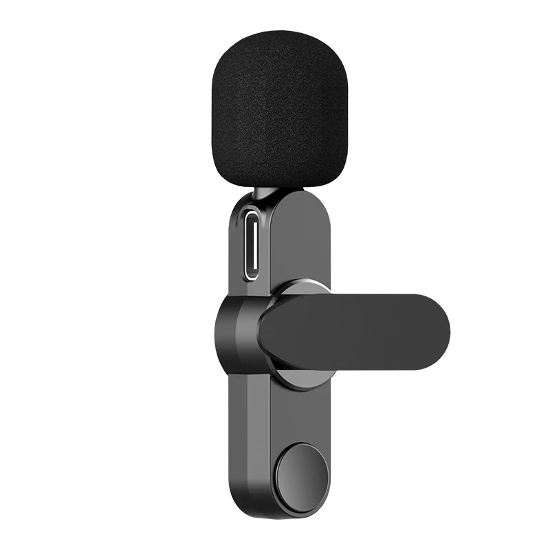 Мини-микрофон Vlog, конденсаторный беспроводной микрофон USB Type-C, 2,4 ГГц