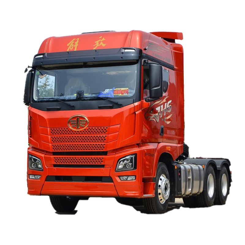 Cheap Trailer Truck Head 2021 2022 2023 FAW JH6 6X4 LNG Tractor Truck For Sale