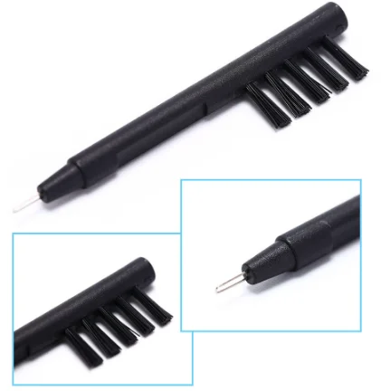Rohs certified Resound and Siemens Quality Hearing Aid Cleaning Brush with Magnet and Wax Loop hearing aid accessories