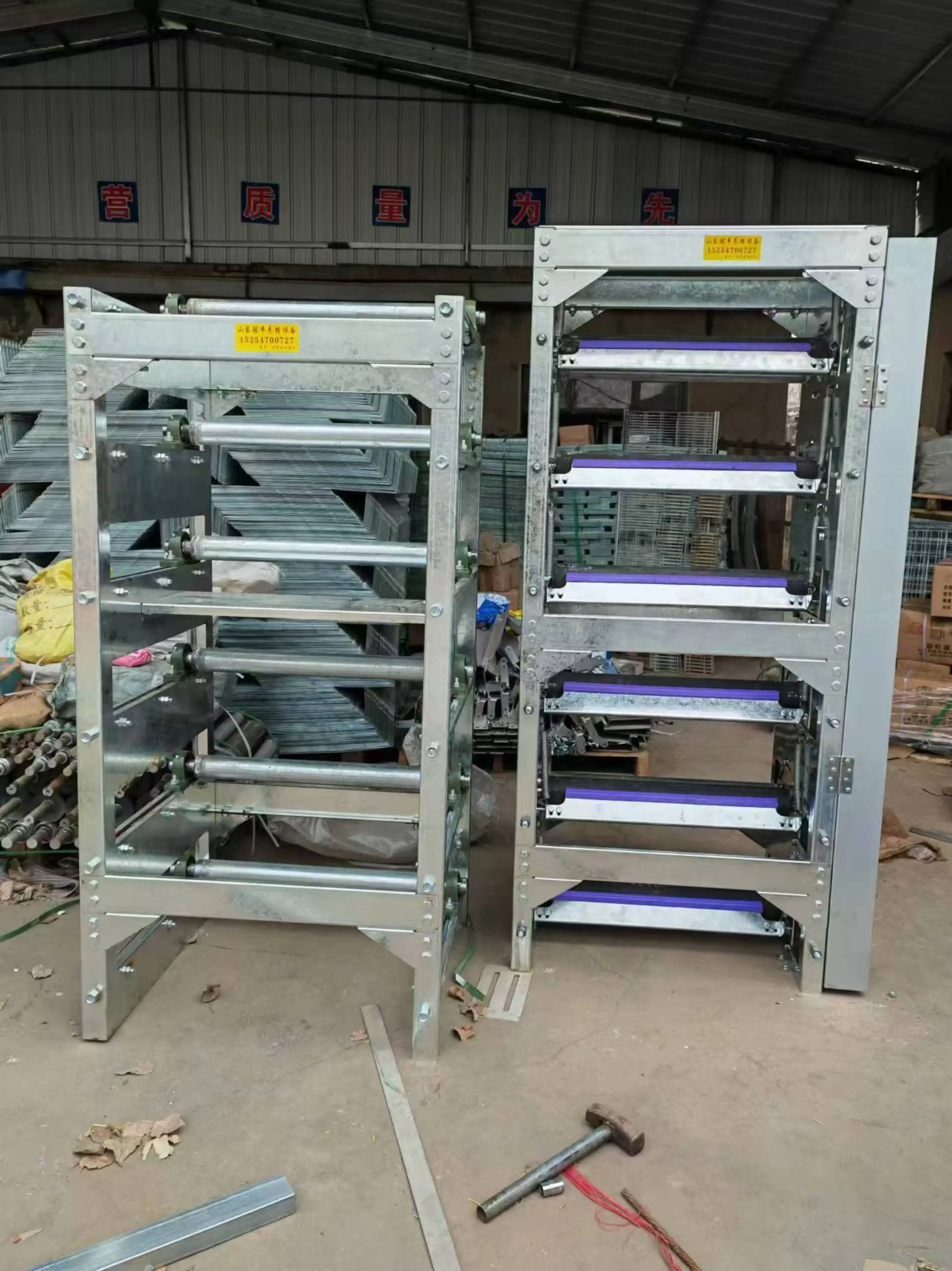 new design automatic feeding quail layer cage quail farm equipment for sale
