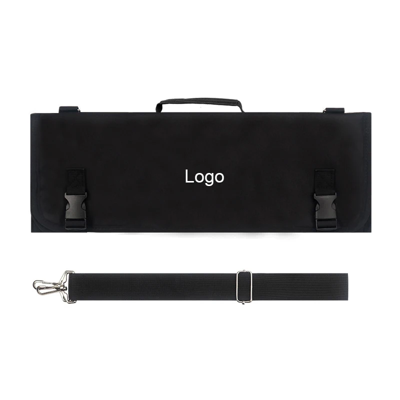Wholesale Custom Black Outdoor Portable Knife Bag Chef Kitchen Storage Durable Picnic Knife Kit Tool Bag