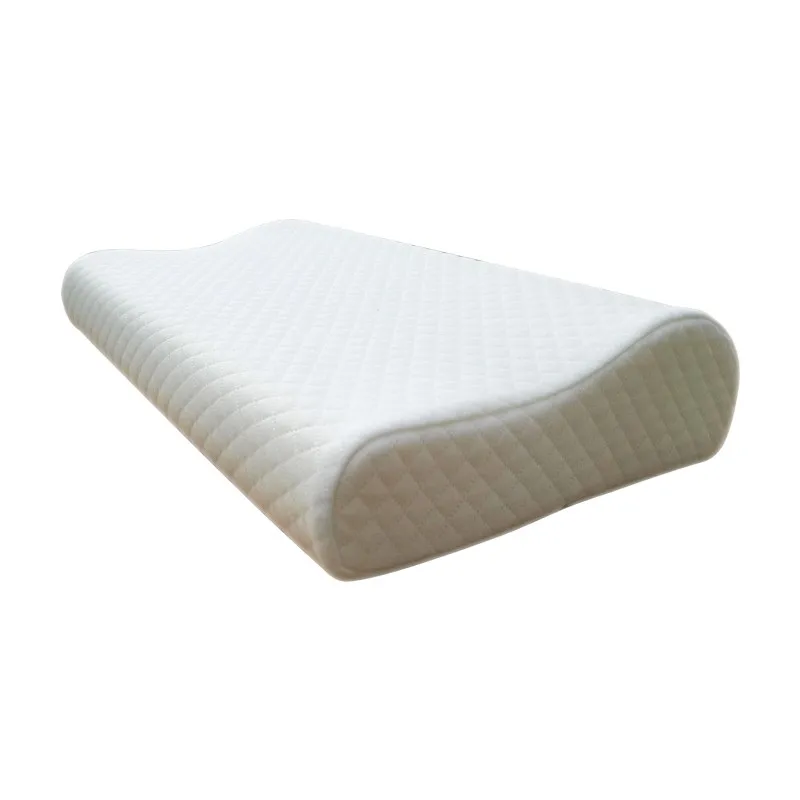 
Back side sleeper firm support healthy bamboo memory foam bed pillow 