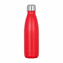 Eco Friendly BPA Free Insulated Stainless Steel Cola Water Bottle Thermal New Matte Purple Water Bottle