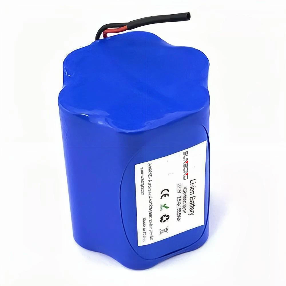 Настроить 18650 6S1P 22 2 V 25V 2.5Ah 2500mAh литий-ионный LiFePO4 аккумулятор BMS AI Интеллектуальный робот источник питания