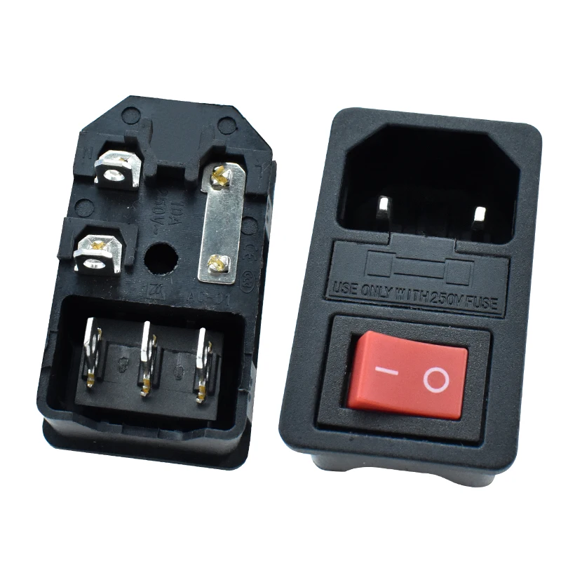 AC Socket & Jack C14 Power Connector