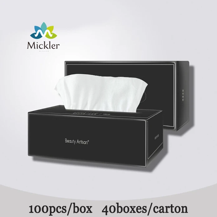 Wholesales Disposable Face Towel Facial Cloths for Washing Face Soft Cotton Towelettes for Cleansing and Skincare Makeup Remover