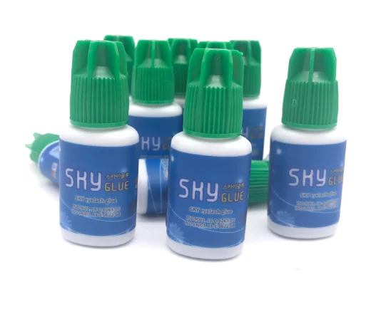  Клей для ресниц Korea Sky клей наращивания D + Green Cap MSDS 5 мл накладных Инструменты