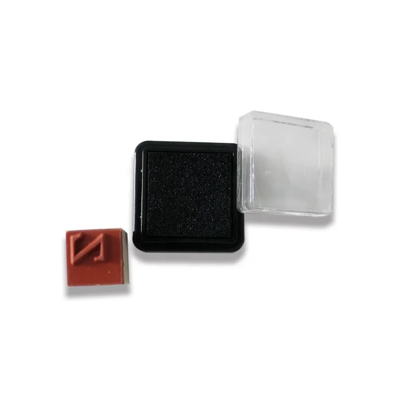 A-Z Letter 0-9 Digital Small Piece Wooden Rubber Stamp Set