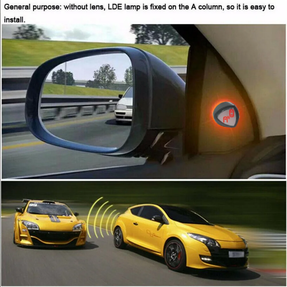 77ghz windshield installed car side mirror blind spot sensor driver monitoring system