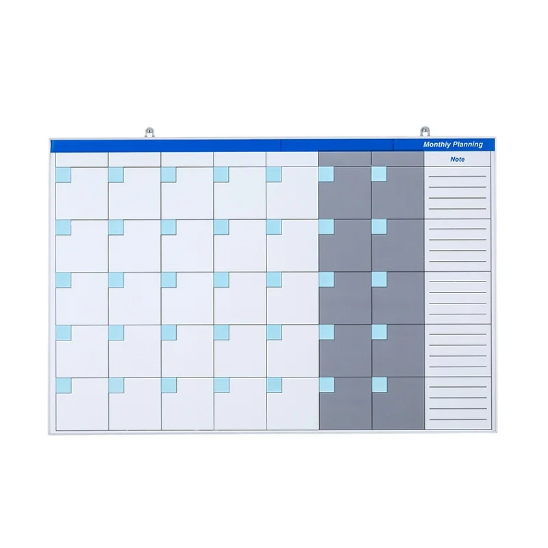 Factory Manufacturer Custom Desktop Planning Glassboard Portable Magnetic Whiteboard