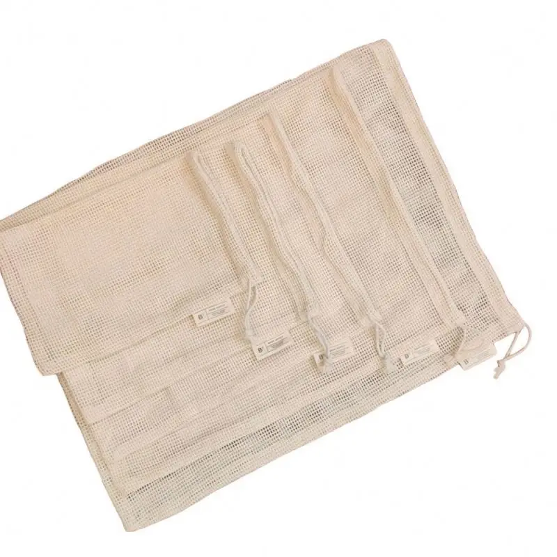 
Small Eco Friendly Gift Pouch Custom Logo Cotton Drawstring Bag 